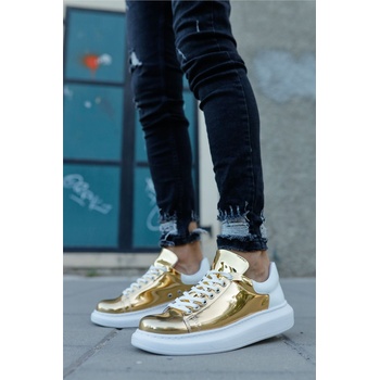 Chekich Унисекс обувки с връзки CH259 - Златисти #359856 (359856_Бяло)