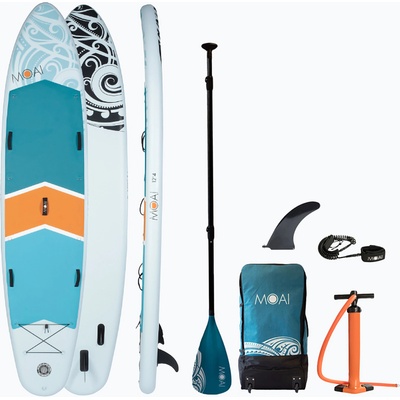 MOAI Sup moai Дъска за много хора 12'4" синя