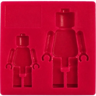 Cesil Silikonová forma Stavebnice panáčci 4,4cm