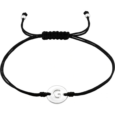 Olivie provázkový náramek písmeno G 7569
