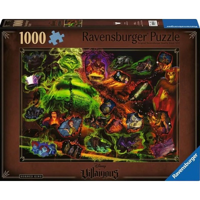 Ravensburger Пъзел Ravensburger от 1000 части - Рогатият Крал (12000397)