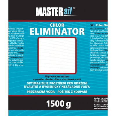 MASTERSIL chlor eliminátor 1,5 kg