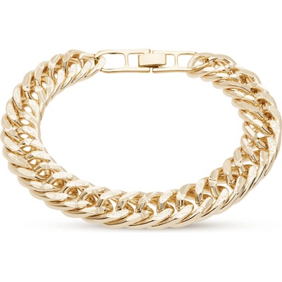 Ellami Ellami Dubai 2631 Pozlacený masivní náramek 14k se strukturou 2002631