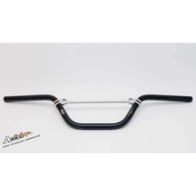 ACCEL řídítka hliníková s hrazdou PIT BIKE L barva černá (šířka 734mm, výška 171mm) YAMAHA PW 80 rok 83-06