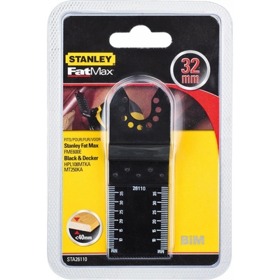 Stanley FatMax Univerzální pilový list bimetal STA26110, 32 mm x 40 mm