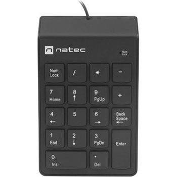 Image 1 of NATEC Цифрова клавиатура Natec Goby 2, 18 клавиша, черна, USB (NKL-2022)
