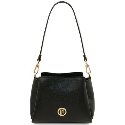 Tuscany Leather Kožená kabelka Abby čierna 2500 1 2