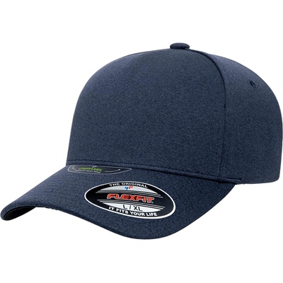 Urban Classics Шапка с козирка Unipanel Melange Cap melangenavy S/MUB-5577UP-04932 - Черен, размер S/M