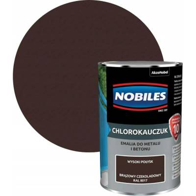 Nobiles Chlorokaučuková barva vysoký lesk 0,9 l čokoládově hnědá