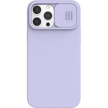 Nillkin Калъф Nillkin - CamShield Silky, iPhone 13 Pro Max, лилав (6902048223431)