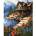 Ideyka Painting by numbers 40x50cm Cottage by the sea