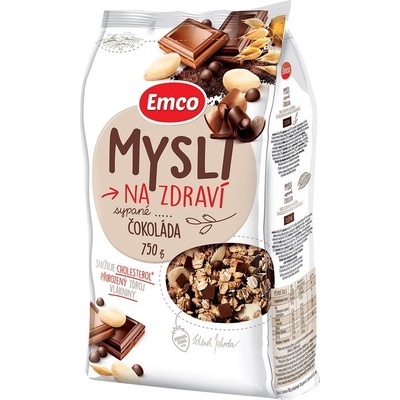 Emco Mysli na zdraví sypané čokoládová 750 g