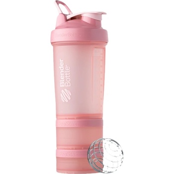 BlenderBottle ProStak® PRO Blender Bottle Shaker - Различни цветове [650+100+150 мл] Rose Pink