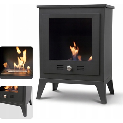 Sureflame Portálový biokrb 41 x 53,5 x 28 cm černý