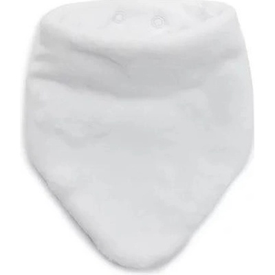 ESITO Šatka na krk Mikroplyš White star podšitá bavlnou roky biela