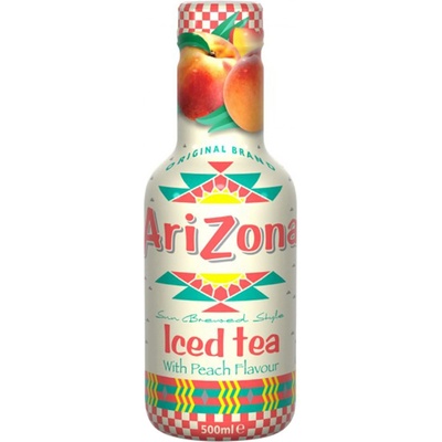 AriZona Sun Brewed Style Iced Tea with Peach Flavour 0,5 l