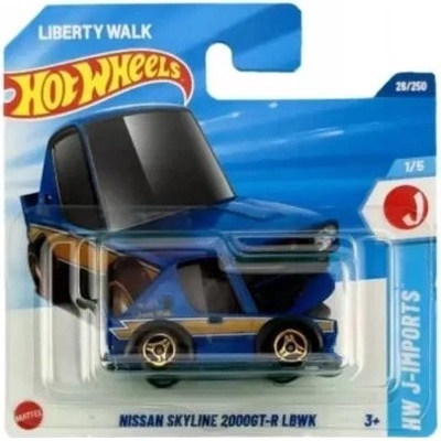 Mattel Hot Wheels: Nissan Skyline 2000GT-R LBWK малка количка (HYX54)