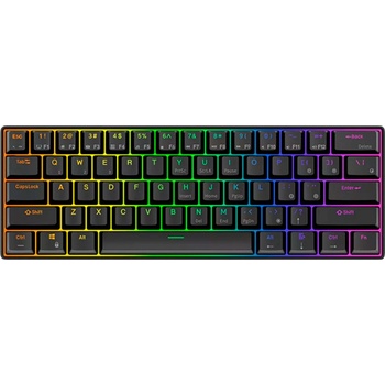 Royal Kludge RK-61-BLK-REDSW-US