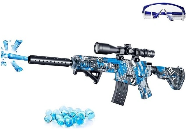 Sunny Blaster RS 99-19, щурмова пушка за водни гел топчета с аксесоари, синя (RS 99-19-blue)