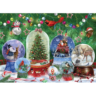 Cobble Hill - Puzzle Snow Globes - 500 piese