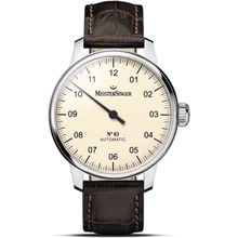 MeisterSinger AM903 - Tmavě hnědý kožený řemínek