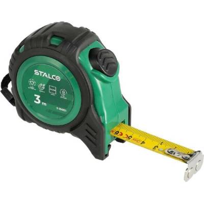 Stalco metr svinovací s protiskluzovým pouzdrem, 3 m x 19 mm