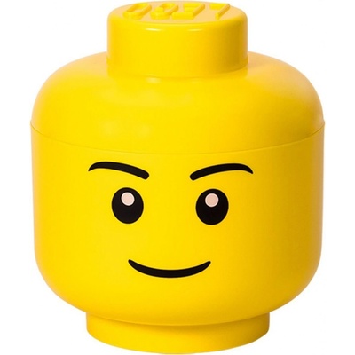 LEGO® Žlutý úložný box Boy 24 cm – Zboží Dáma