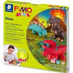 STAEDTLER Комплект глина Staedtler Fimo Kids - Dino, 4 x 42 g (23850-А-DINO)