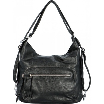 Trendy dámský kabelko-batoh Wilhelda černá