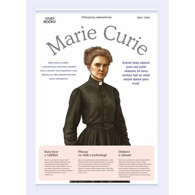 Plátěný obraz Marie Curie 1000 × 1400 mm