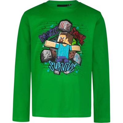 Minecraft Блуза с дълъг ръкав Minecraft Create Explore, размер 140 (GC-MNCT-167_140)