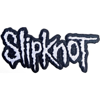 Nažehlovačka Slipknot - Cut-Out Logo Black Border