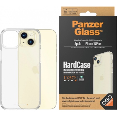 Panzer Калъф PanzerGlass - HardCase D3O, iPhone 15 Plus, прозрачен (5711724011740)