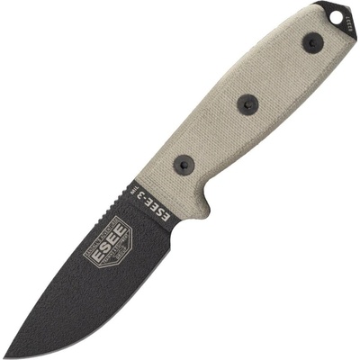 ESEE Knives Model 3 survival knife 3MIL-P-B sheath and MOLLE