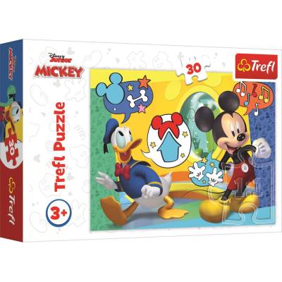 Trefl - Puzzle Mickey Mouse a Kačer Donald 30 dielikov - 1 - 39 piese