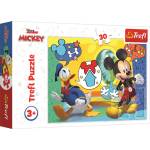 Trefl - Puzzle Mickey Mouse a Kačer Donald 30 dielikov - 1 - 39 piese