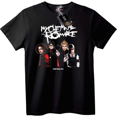 NOONEBRAND Тениска My Chemical Romance Група - 2XL, Black