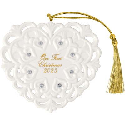 Villeroy & Boch 14-8675-4352 Vánoční ozdoba Christmas Classics 2025 srdce