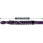 Karnasch Център с пружина 6, 35 x 95 mm за Allround-Eco (726)