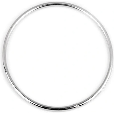 Kovový kruh na lapač snů Ø8 cm stříbrný – Zboží Dáma