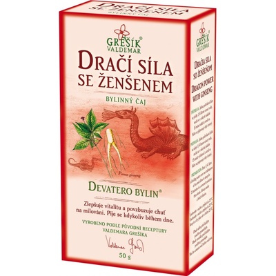 Grešík Bylinný čaj Dračí síla se ženšenem 50 g
