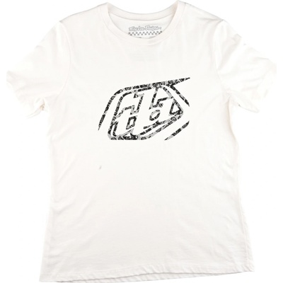 Troy Lee Designs Cropped Badge dámsky Vintage White