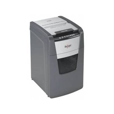 Rexel Унищожител на документи REXEL OPTIMUM 150M, P5, Автоматичен, Micro-Cut (Частици), 150 листа, Кош 44 л, Черен/Сив