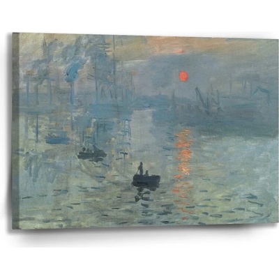 Sablio Obraz Imprese, východ slunce - Claude Monet - 90x60 cm