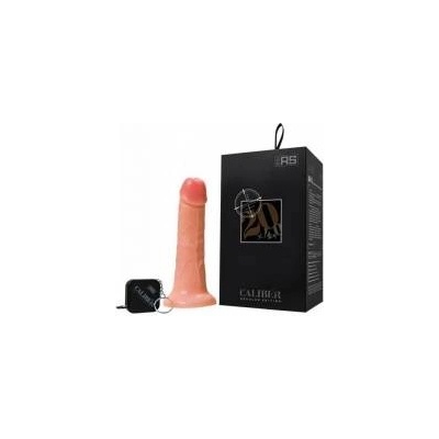 TOYFA Realistic dildo Caliber 20/4, PVC, flesh, length 20cm, diameter 4cm