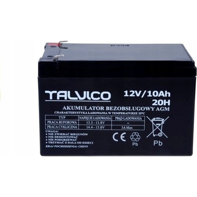 Lean Toys Batéria gélová 12V 10Ah
