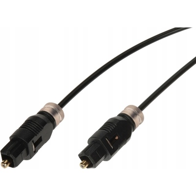 Lanberg CA-TOSL-10CC-0030-BK TOSLINK M / M optický,3m
