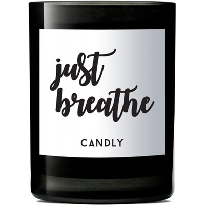 Candly - Ароматна соева свещ Just breathe 250 g (No1JB)