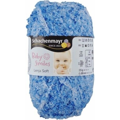 Příze Baby smiles Lenja soft modrý sprej