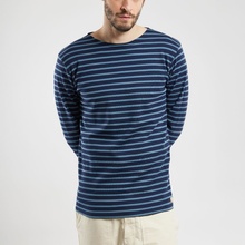 Armor Lux Breton Striped Shirt Marine Deep